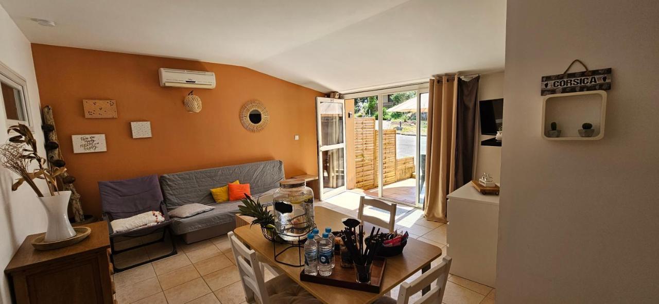 Appartement T2 Avec Piscine Aux Portes De La Plage De Cupabia Serra-di-Ferro Kültér fotó